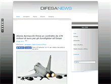 Tablet Screenshot of difesanews.it